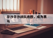 1xbet体育培训-华沙华沙战队连胜，成为黑马的简单介绍